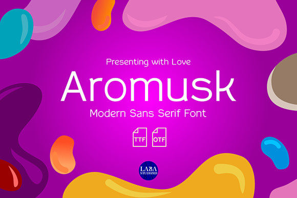 Aromusk: The Modern Sans Serif Font for Clear Brand Messaging