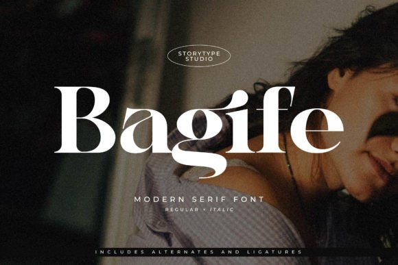 Bagife Serif Font for Modern Branding and Marketing
