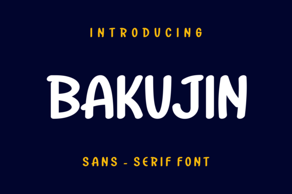 Bakujin: A Modern Sans Serif Font for Web Design
