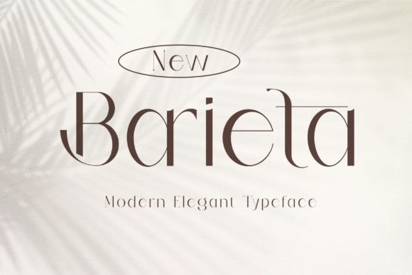 Barieta Font for Modern Web Design
