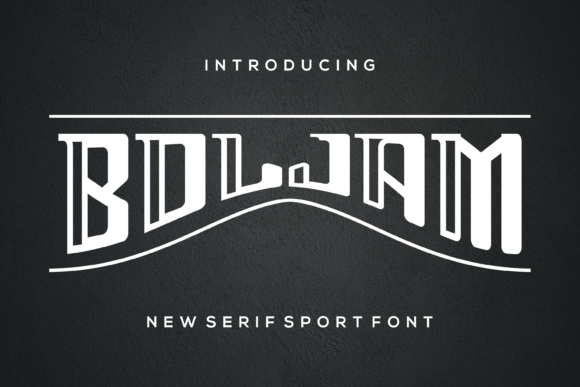 Boljam: A Slab Serif Font for Handmade Creations