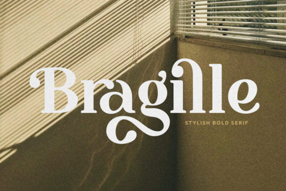 Bragille: A Bold Serif Font for Modern Editorial Design