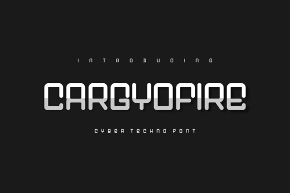 Cargyofire: A Modern Sans Serif Font for Bold Editorial Design