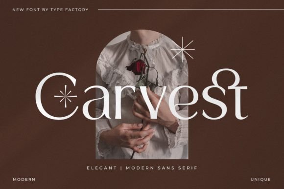 Carvest: A Modern Sans Serif Font for Professional Branding