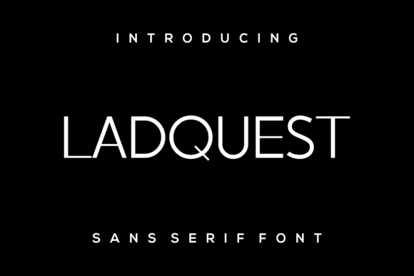 Choosing Ladquest for a Modern Blog Header