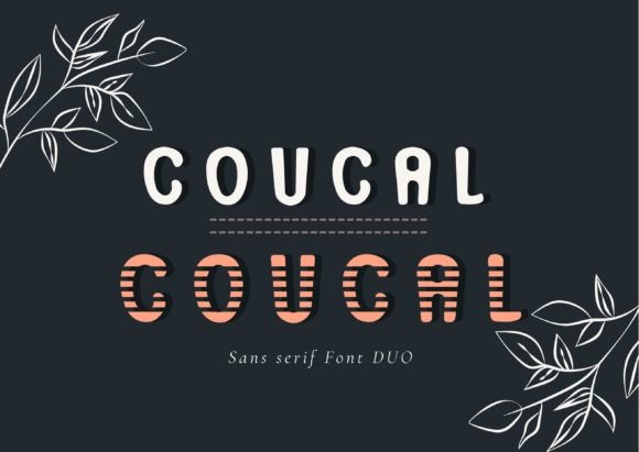 Coucal: A Modern Sans Serif Font for Web Design