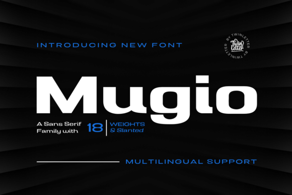 Discover Mugio: A Modern Sans Serif Font for Branding Projects