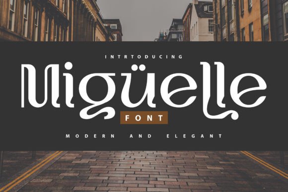 Discover the Elegance of Miguelle in Editorial Design