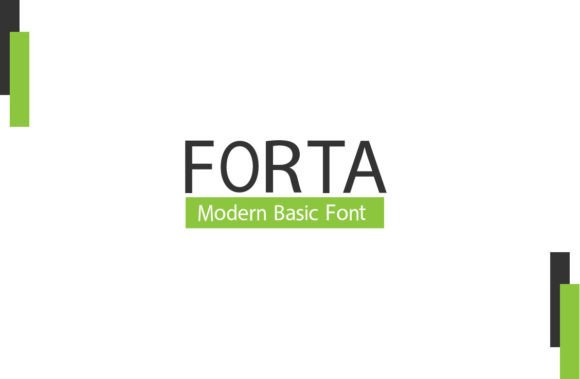 Forta Basic: A Modern Sans Serif Font for Editorial Design