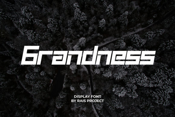 Grandness: A Modern Sans Serif Font for Editorial Design