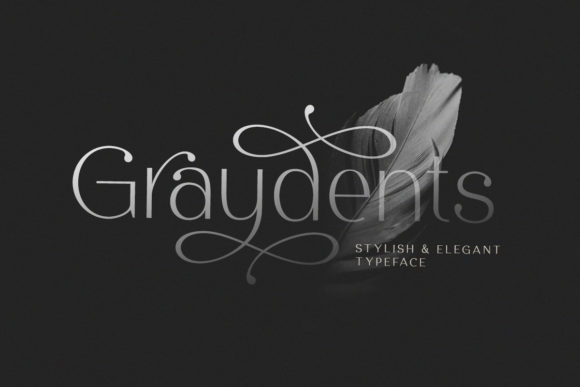Graydents: A Modern Sans Serif Font for Handmade Projects