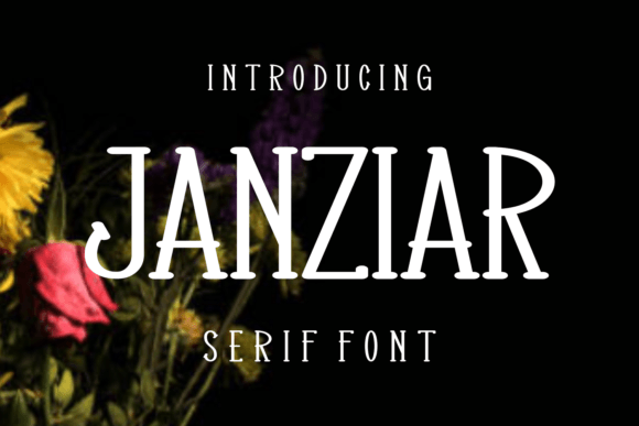Janziar: A Modern Serif Font for Branding Projects