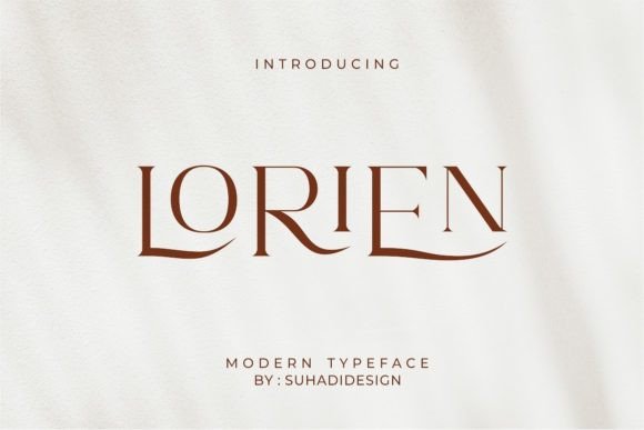 Lorien Serif Font for Modern Branding