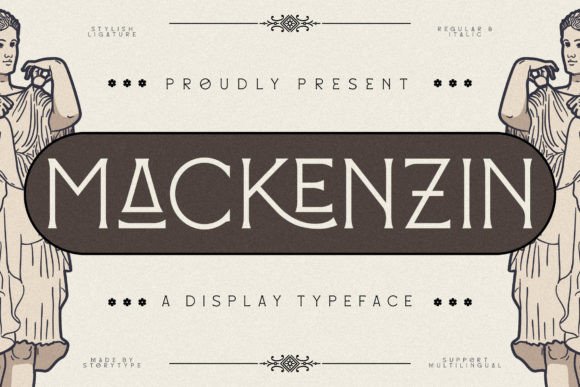 Mackenzin: A Serif Font That Elevates Brand Campaigns