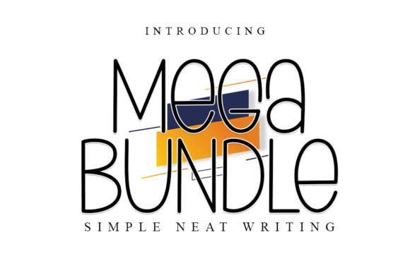 Mega Bundle Font for Modern Branding