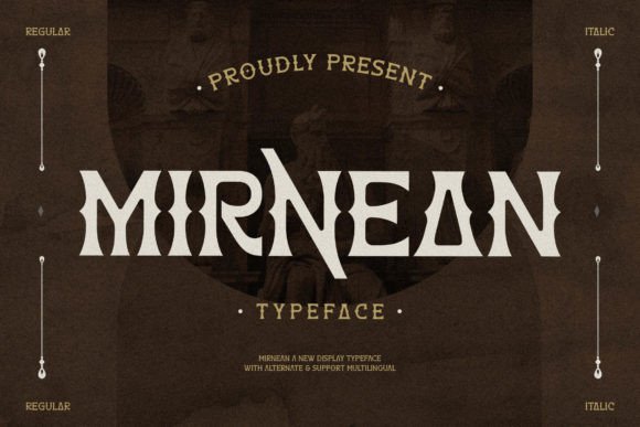 Mirnean: A Serif Font That Elevates Brand Identity