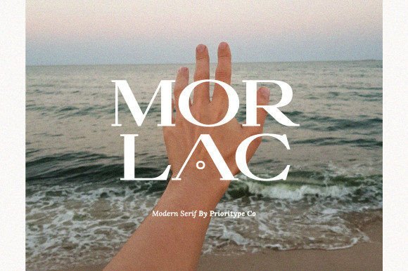 Modern Serif Font Morlac for Professional Branding