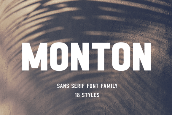 Monton: A Modern Sans Serif for Editorial Elegance