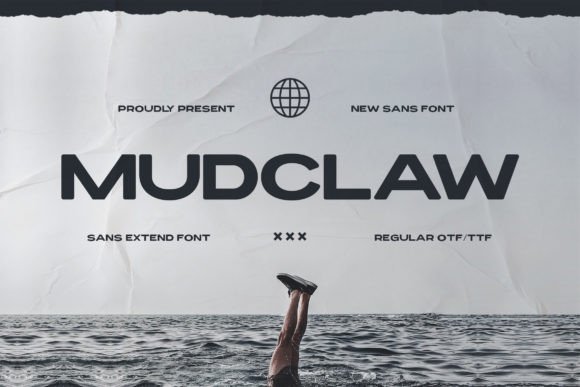 Mudclaw: A Versatile Sans Serif Font for Crafters and Designers