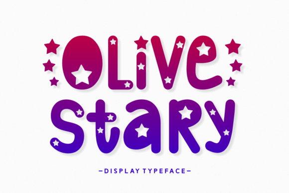 Olive Stary: A Decorative Font for Creative Projects