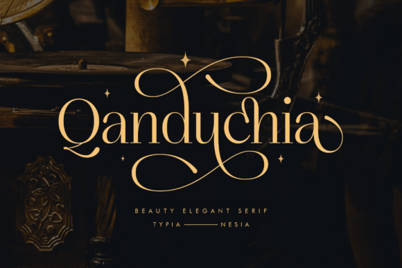 Qanduchia Serif Font for Handmade Projects