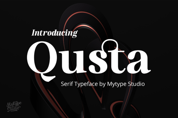Qusta: A Modern Serif Font for Timeless Branding
