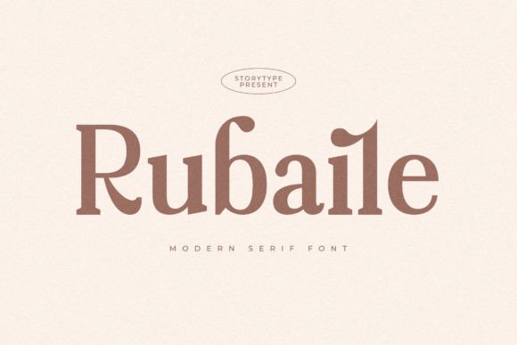 Rubaile: A Stylish Serif Font for Handmade Creations