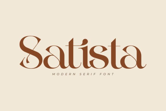 Satista: A Modern Serif Font for Editorial Elegance