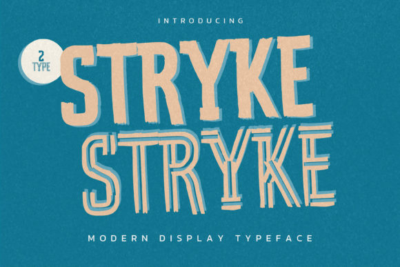 Stryke: A Modern Slab Serif for Editorial Design