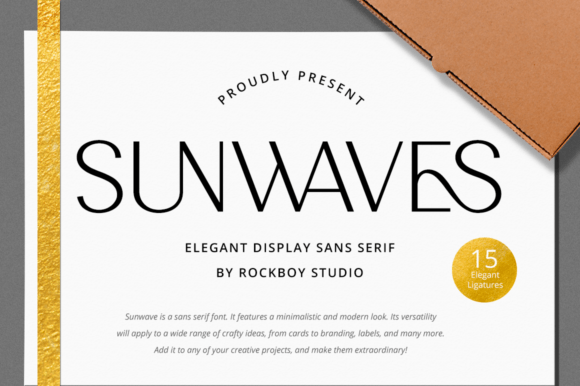 Sunwaves: The Modern Sans Serif Font That Elevates Campaigns