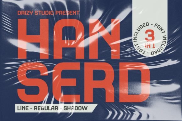 Testing Hanserd Font in a Modern Web Design Project