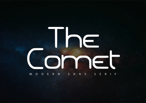 The Comet: A Modern Sans Serif Font for Digital Campaigns