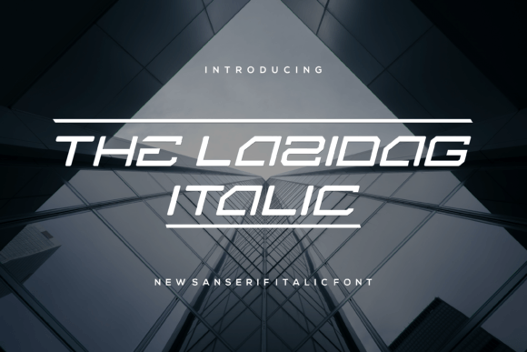 The Lazidag: A Modern Sans Serif Font with a Charming Twist