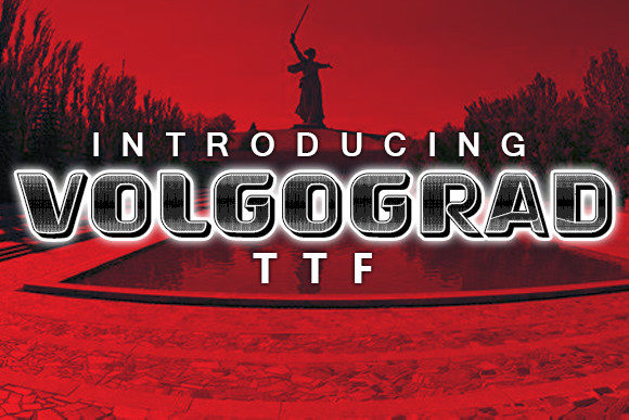 Volgograd Font for Web Design Projects